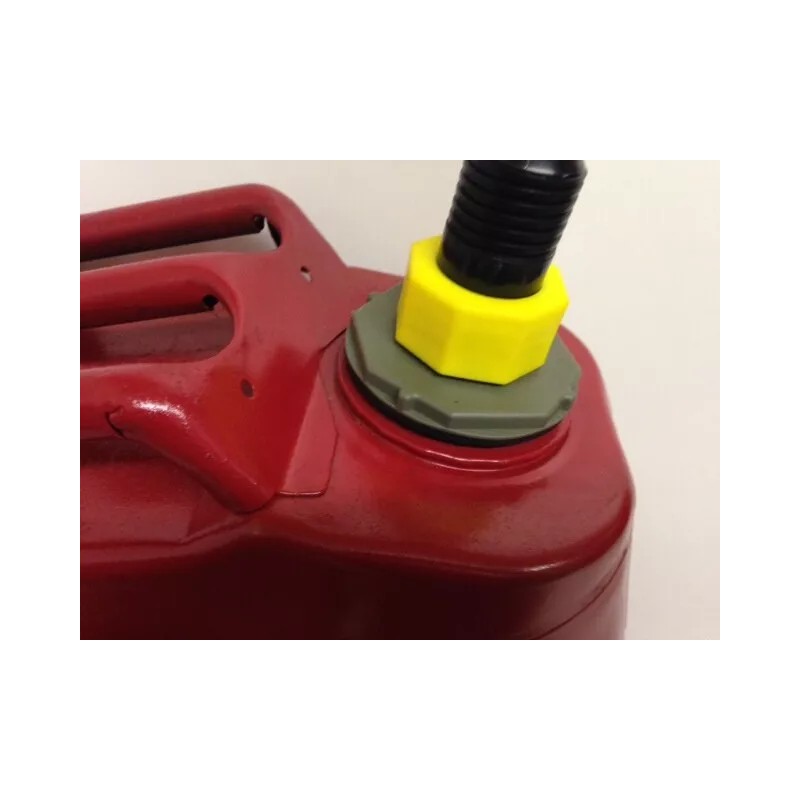 EZ POUR KIT JERRY CAN ADAPTER AND BLACK SPOUT KIT