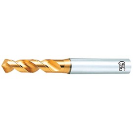 OSG EX-SUS-GDS 1.2 (61512) TiN Coated High Speed Drill Stub Type for Stainless Steel and Mild Steel Diameter 0.5 inch (1.2 mm), Total Length 1.6 inches (40 mm), Groove Length 0.3 inches (8 mm), Shank