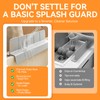 Sink Splash Guard Silicone, Compact Lightweight Accessory for Travel and