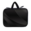 Tablet Sleeve Carrying Case w/Hidden Handle - Twilight Gray Black