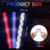 Junkin 24 Pcs 4th of July Glow Sticks Bulk 15.8"
