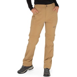 Arctix Women's Convertible Trail Pant, Khaki, X-Large Tall