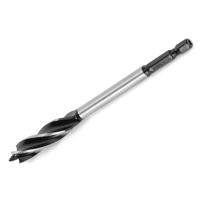 9pcs Wood Drill Bit High Carbon Steel 4-Fulte 4-Slot Hex