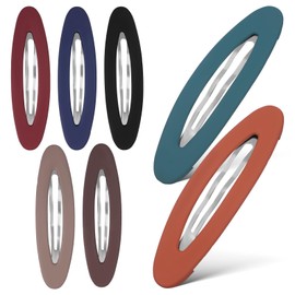 FOMIYES 7pcs Oval Shaped Hair Clips Water Drop Shape Hair Clips Matte Snap Hair Clips Hair Styling Clips Water Drop Shape Teen Girls Hair Accessories