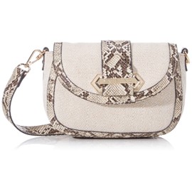 Valentino Gigante Shoulder Bag, Multicoloured (nat/beige)