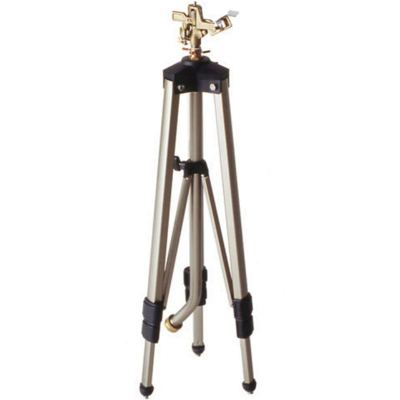Yardworks Heavy Duty 50" Tall Impulse Lawn Sprinkler Long Distance