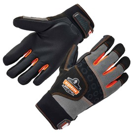Ergodyne ProFlex 9002 Anti-Vibration Work Gloves, ANSI/ISO Certified, Full Fingered, Large