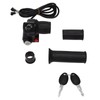 Electric Bike Throttle Grip 4 Lights Half Lock Speed Twist