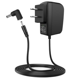 Gonine Adaptador de fuente de alimentación de CA a CC de 6 V para monitor de presión arterial Omron serie 5 7 10, reemplazo para cable de alimentación de cargador Hem-ADPTW5.