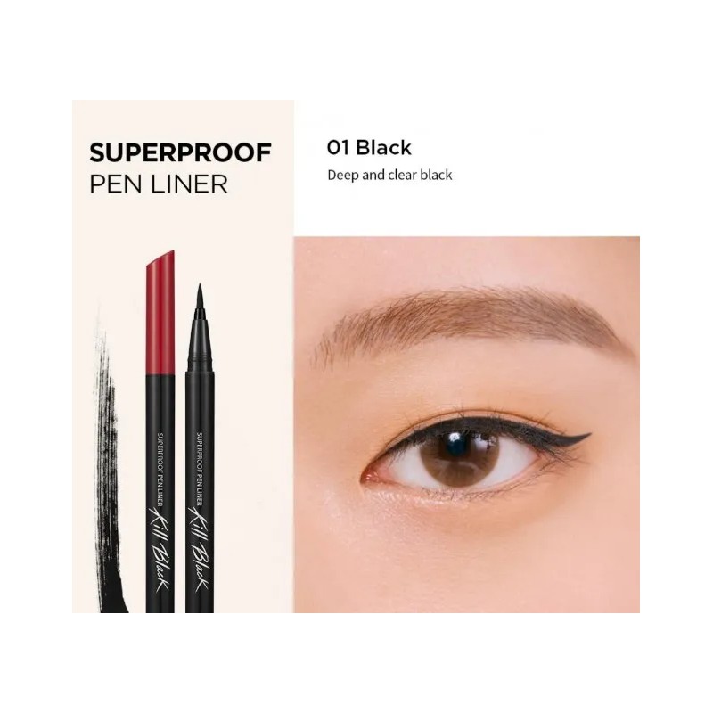 Clio - Superproof Pen Liner Kill Delineador De Ojos Coreano