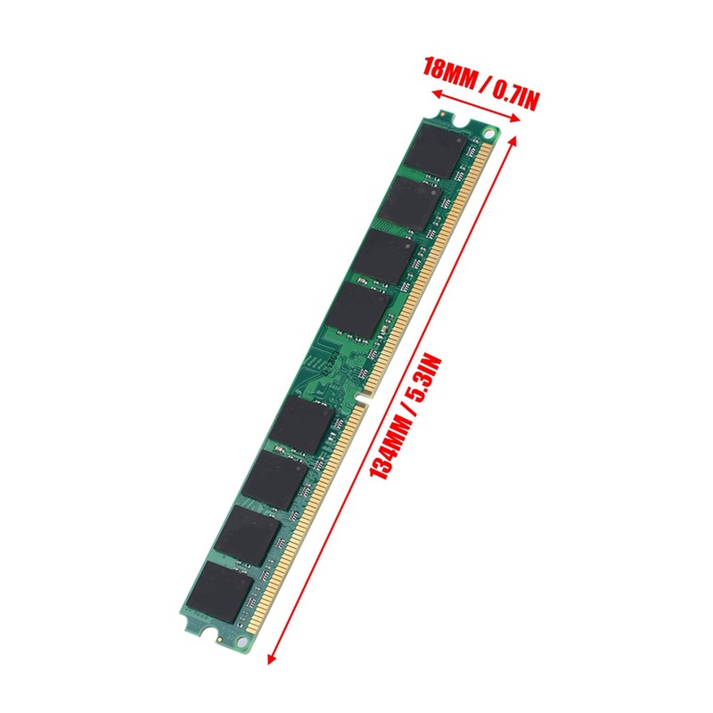2GB DDR2 667MHz PC2-5300 PC Memory Ram 240Pin Module Board