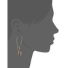 Robert Lee Morris Soho Stone Long Drop Earrings, Black Diamond