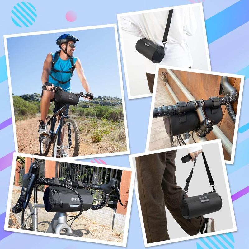 CALLCASE Bicycle Front Bag, Handlebar Bag, Waterproof, Lightweight, Large Capacity,