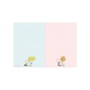 Sunstar Stationery S2958139 Snoopy Notebook, Monthly B6, Gingham Check
