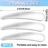 Mxxipp 5pcs Mini Metal Cosmetic Makeup Skincare Cream Spatulas Scoop,