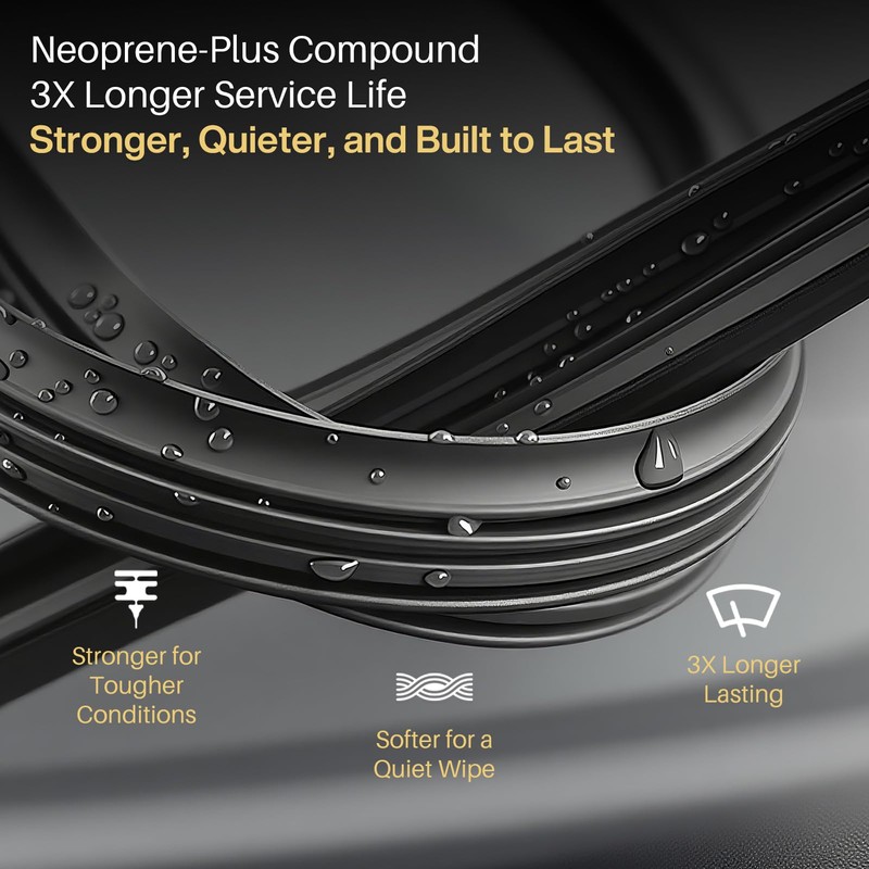 DOG TAIL Windshield Wiper Blades for My Car 24"+18" with