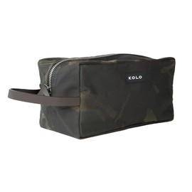 Kolo Parker Large Weatherproof Toiletry Case, Cable Bag, Travel Pouch, Camo