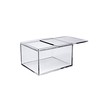 CAJA ACRILICO CRISTAL 100% ACRILICO, 10.5 CM X 13 CM