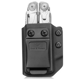 Kydex Multitool Sheath for LEATHERMAN Surge Heave Duty, Fits for LEATHERMAN Surge Multitool Sheath Pouch Case Holster, Multitool Not Included(Black)