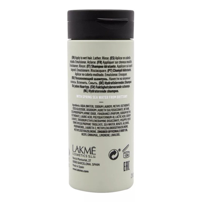 Lakmé Tratamiento Natural Hidratante Lakme Organic Balance 2pzas.