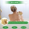 Esponjas de lufa de pepino de 10 cm, exfoliantes naturales