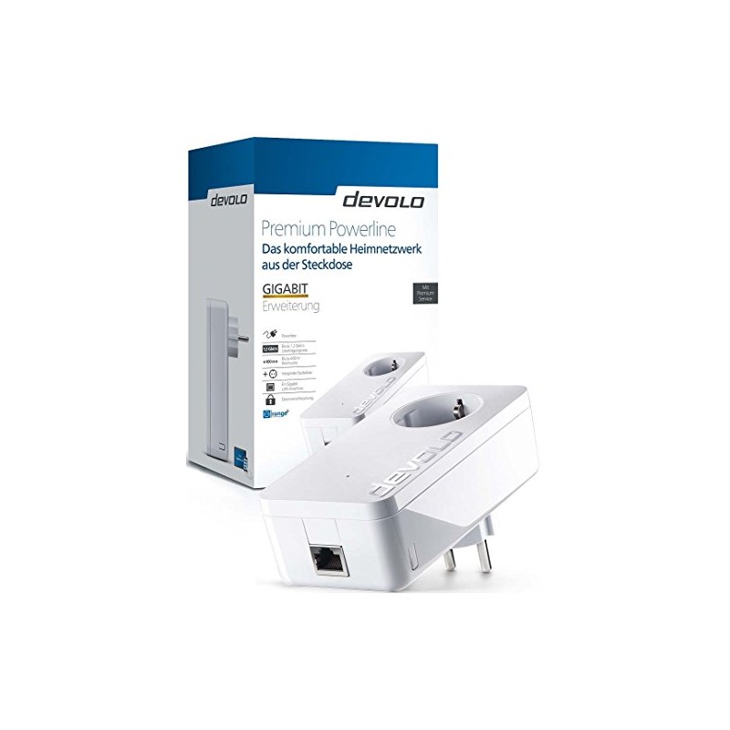 Devolo 9616 Premium Powerline GIGABIT Erweiterung 1200+ DLAN Adapter