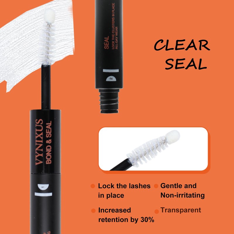 Lash Bond and Seal Eyelash Glue Waterproof Lash Cluster Glue