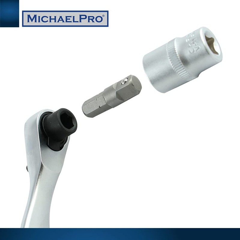 MichaelPro MP012006 1/4 Inch Mini High Torque Mini Ratchet Screwdriver