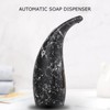 Soap Dispenser, 300 ml, Marble Black, Automatic Soap Dispenser, Infrared