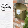NACH Wall Mount Mailboxes for Outside, 12.5 x 5 x