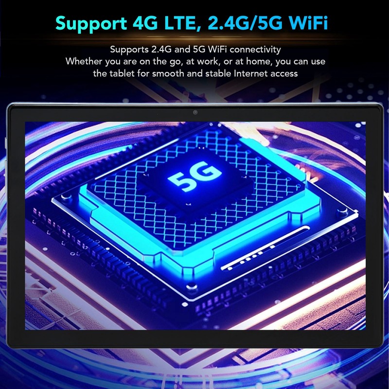 10.1 Inch Tablet for Android 12.0 Octa Core CPU 8GB