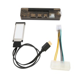 Laptop Video Card Dock Express Card Interface 6Pin 8Pin Power Sturdy ABS External EXP GDC for Server Computing