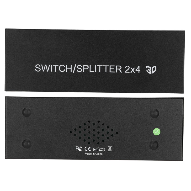 HD Multimedia Interface 2.0 Switch 2 in 4 Out UHD