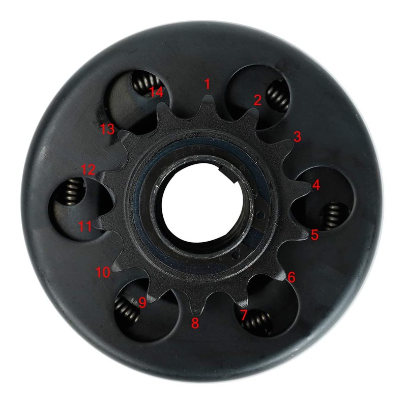 FDJ Go Kart Clutch 1 inch Bore 14T 40/41/420 Chain