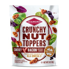 Diamond of California Crunchy Nut Toppers, Smoky Bacon, 3 oz