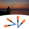 4pcs Bobber Light Glow Sticks Reusable Bulb Type Electronic Fishing
