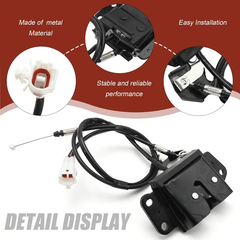 Hoypeyfiy 69350-35020 Door Lock Latch Actuator, Hatch Lift Tailgate Lock,