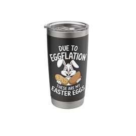 Funny Easter Inflation Expensive Egg Prices Stainless Steel Insulated Tumbler
