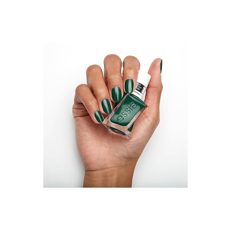 Essie Nagellack mit glänzendem Gel-Effekt, langanhaltend, Salonqualität, vegane Formel, In-Vest
