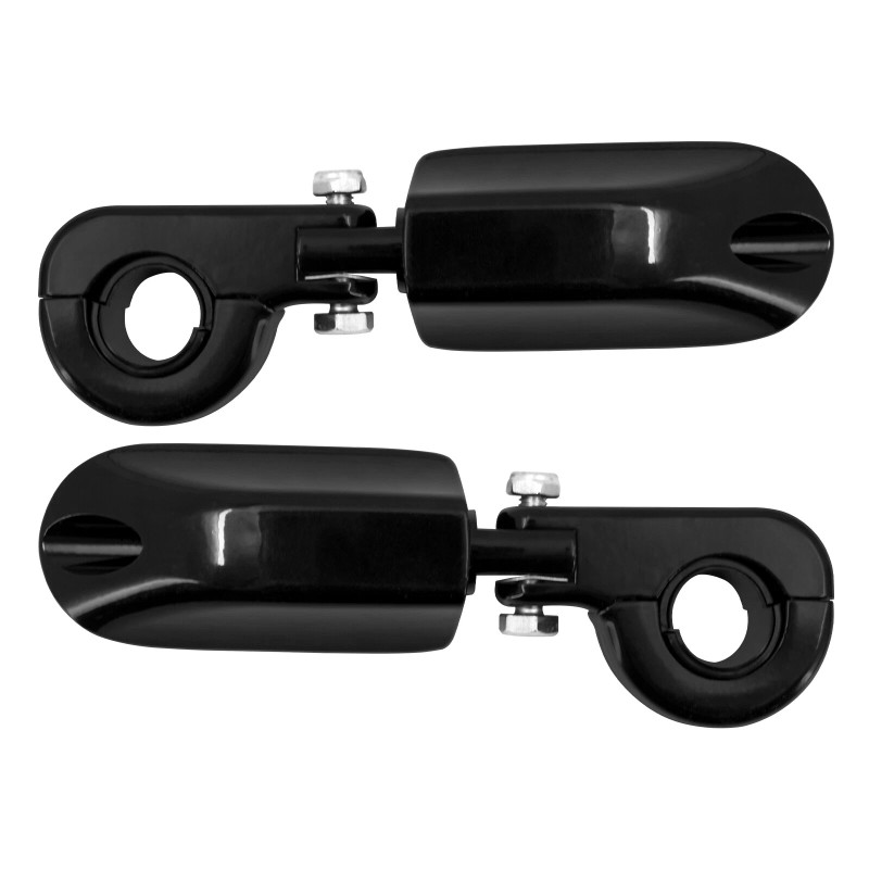 YHMTIVTU Black 1 1/4" 32mm Engine Guards Highway Foot Peg