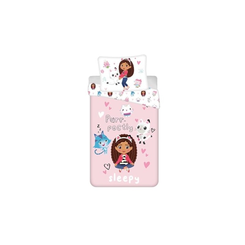 Gabby's Dollhouse Children's Duvet Cover 135 x 200 cm +