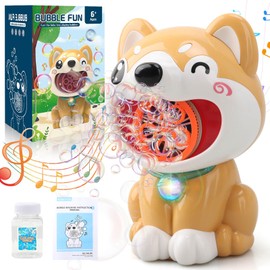 Getatoy Toys for 3-8 Year Old Kids: Dog Bubble Machine Light Bubble Maker Gifts for 3 4 5 6 7 8 Years Old Boy Girls Birthday Toy for Kid Toddlers Ages 4-6 Outdoor Bath Party Bubble Toys Games