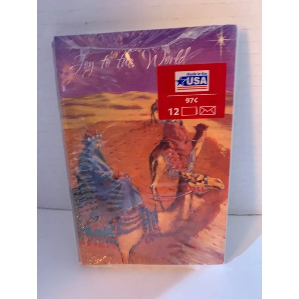 Joy To The World Camel Christmas Cards Holiday Time 12