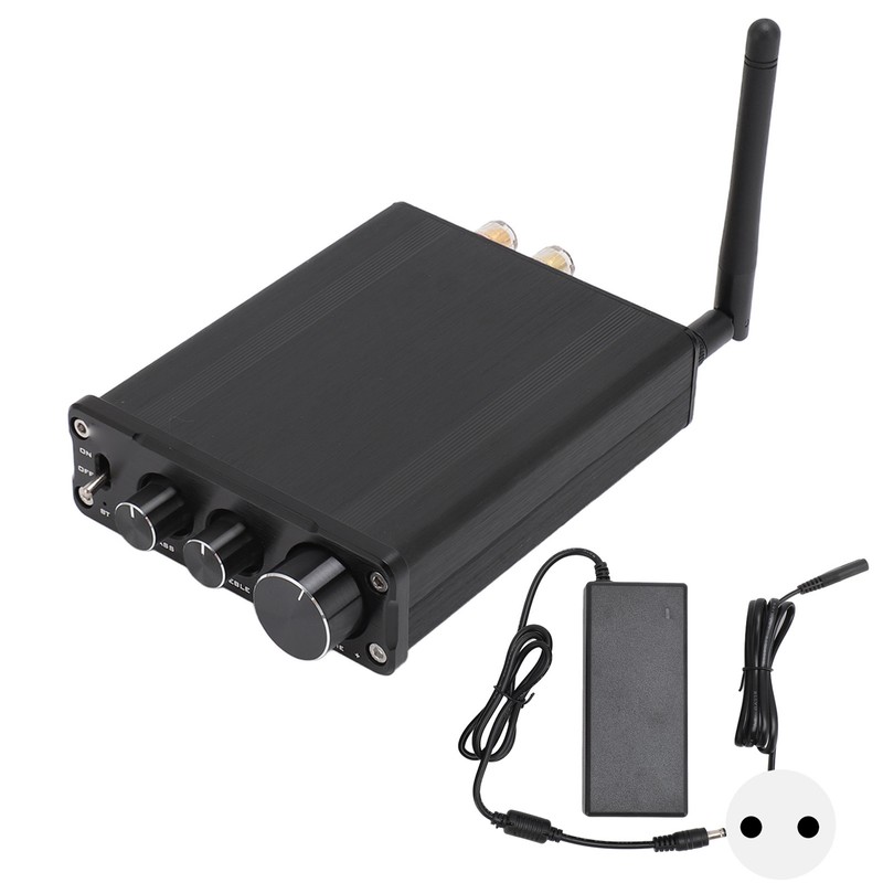 Bluetooth Power Amplifier HiFi Stereo Dual Channel HD Lossless Sound