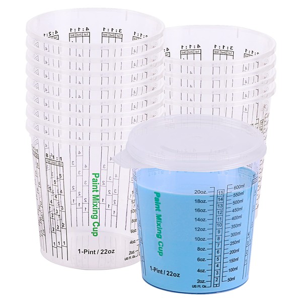 CANOPUS Paint Mixing Cups for Epoxy and Resin, 700ml (1