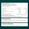 PRONAT Probióticos Duo Biotics, Suplemento Alimenticio, con Prebióticos, 30 Cápsulas