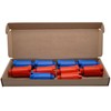 SKIR'CO (Pack of 10) Construction Plugs 1/2 Inch, Red and