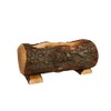 Wooden Trunk with Pot, Real Wood Trunk with Plastic Inner