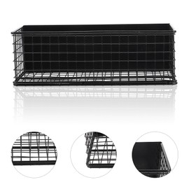 Cabilock Magnetic Spice Rack for Refrigerator:Magnetic Storage Basket Spice Rack Organizer Moveable Magnetic Shelf Fridge Organizer for Kitchen Organization and Storage