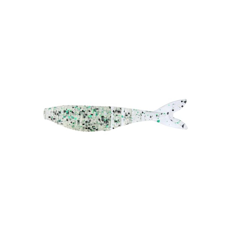 Yamamoto Baits 3" ZAKO Chartreuse/Electric Blue (8 Pack)